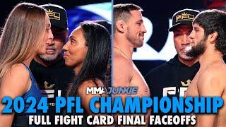 2024 PFL Championship Full Card Faceoffs for Six $1 Million Title Fights