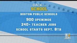 Boston Public Schools have hundreds of job openings to fill