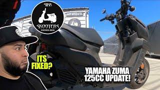 My 2023 Yamaha Zuma 125cc Is BACK!  Sikk Skooters Shop to the RESCUE!