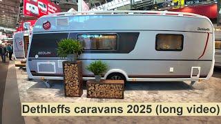 Dethleffs caravans 2025 (long video)