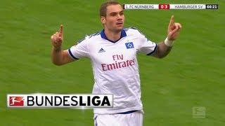 A Hat-Trick In Only 8 Minutes from Hamburg's Lasogga!