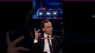 Loki puts his dog on a leash#shorts#tomhiddleston