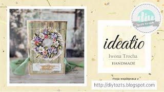 TUTORIAL: Album folio - kolekcja ITD Collection #SpringWreath