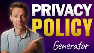 How to Generate a Privacy Policy for FREE