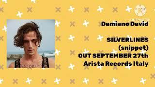 Damiano David - SILVERLINES (snippet) | OUT SEPTEMBER 27th