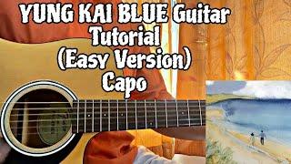 Yung Kai - Blue // Easy Guitar Tutorial with Chords(EASY VERSION)