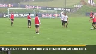 NABY KEITA FIGHT DURING TRAINING | LIVERPOOL | TRANSFER