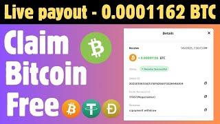 BTC Bitcoin Faucet | Unlimited Claim Every 5 Minute | Instant Payout |  Faucetpay Earning Site #btc