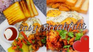 Easy Breakfast Recipes under 10 minutes/A self-Reliant Fairy