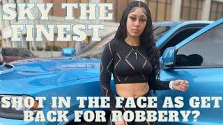 Houston Female Rapper SkyTheFinest Shot In The Face As Get Back For Freestyle She Recorded