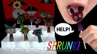 Delicious Sprunki Horror Mode MUKBANG - Sprunki Incredibox