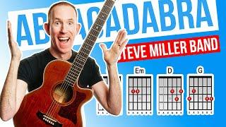 Abracadabra  Steve Miller Band  Acoustic Guitar Lesson [with PDF]