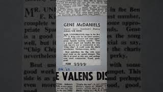 Gene mcdaniels Spanish lace 1962 article 67rebellion the official music archive