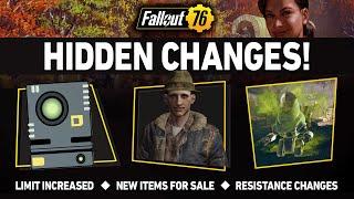 NEW HIDDEN CHANGES Added Fallout 76!