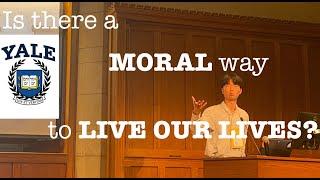 My Lecture at Yale! [A Self Actualized Society & Young Adult Fantasy]