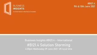 #BI21.4 Solution Storming