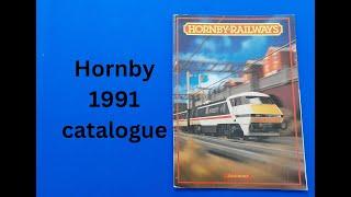 Hornby 1991 model railways catalogue full look through from Mangley Town #ModelRailway #Hornby