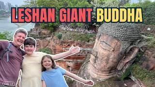 LESHAN GIANT BUDDHA in CHINA - The Worlds LARGEST Buddha