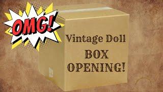 BOX OPENING: Vintage Doll - 1950's American Toodles