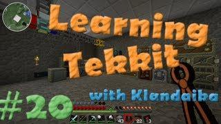 Learning Tekkit (E20) - Powering New Quarries From The Engine Room