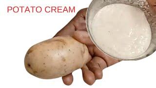 This Flax and Potato cream will leave your skin feeling so soft