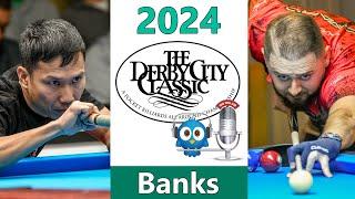 Alex Pagulayan vs Skyler Woodward - Bank Pool - 2024 Derby City Classic rd 8