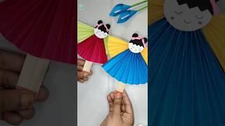 This Doll Is So Graceful 🪆 Is It? #shorts #diy #doll #paper #satisfying #art