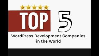 Top 5 WordPress Development Company | Wordpress Development Company