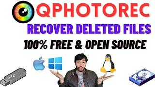 QPhotorec | Recover Deleted FIles | Photorec GUI | Photorec Data Recovery | Testdisk