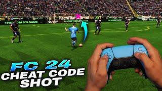 FC 24 Cheat Code Shot Tutorial - Score Every time (EA SPORTS WILL PATCH IT)