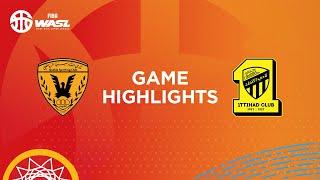 FIBA WASL 24/25 West Asia League Final Phase | AL QADSIA SC VS ITTIHAD CLUB | GAME HIGHLIGHTS