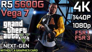 GTA V Enhanced - Ryzen 5 5600G Vega 7 & 16GB RAM