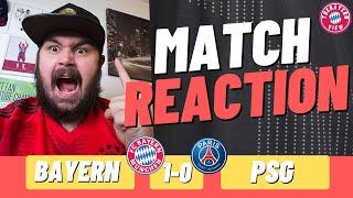 UPA AND KIM AMAZING AGAIN!! - Bayern Munich 1-0 Paris Saint-Germain - Match Reaction