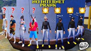 Black T-Shirt Girls No Internet Prank | Garena Free fire | Nadiya ff