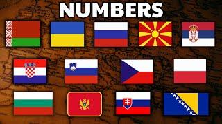 Numbers | SLAVIC Languages COMPARED