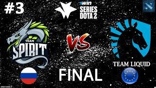 НА ПОСЛЕДНЕМ ВЗДОХЕ! | Spirit vs Liquid #3 (BO5) FINAL | 1win Series Fall