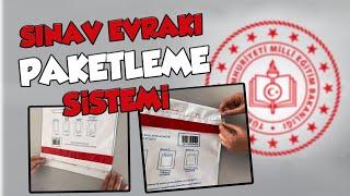 SINAV POŞETİ AÇMA VE KAPAMA | SINAV EVRAKI PAKETLEME SİSTEMİ