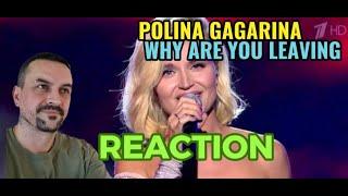 POLINA GAGARINA Полина Гагарина -- Зачем уходишь ты why are u leaving REACTION