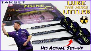 LUKE LITTLER Actual Darts Set-Up - Target Generation 1 - 180 Compilation