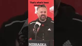 Coach Rhule on Saturdays scrimmage #huskers #gbr