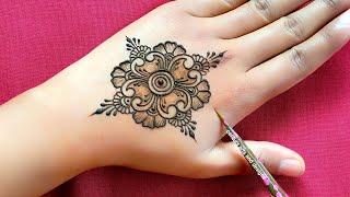 Very beautiful back hand mehndi design | Easy latest mehndi design | Mehndi design |mehandi | Mehndi