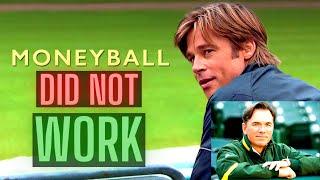 Moneyball DID NOT WORK!! Moneyball's True Story