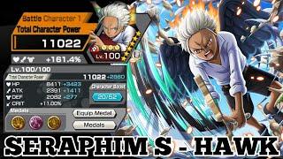 S HAWK SERAPHIM GAMEPLAY | ONE PIECE BOUNTY RUSH | OPBR