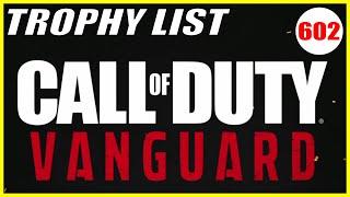 Vanguard Platinum Trophy List (ALL Vanguard Achievements)