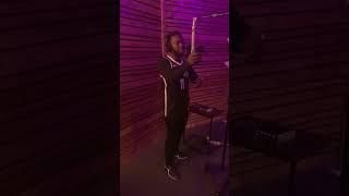 Rampage Reno behind the scenes studio session at azmyth studio Indianapolis #studiosession #artist