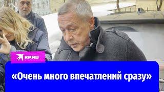 Михаил Ефремов после освобождения из колонии приехал в Москву