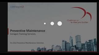 PREVENTIVE MAINTENANCE | Ceragon Training Services | Telecommunication Installation