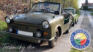 Trabant sraz Technický den AMK Trabant Plzeň 6.4. 2024 #trabant #wartburg