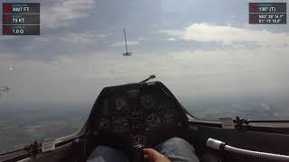 Trial Glider Flight from Tibenham Airfield - 4K