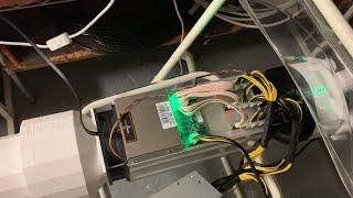 Antminer Silencer sound suppressor shroud attachment intake - ASIC Miner silencer shroud intake